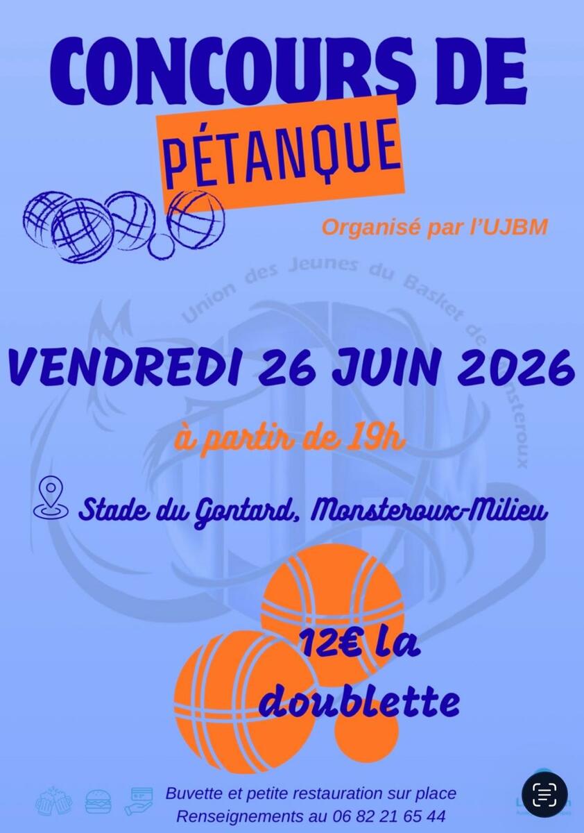 Concours de pétanque